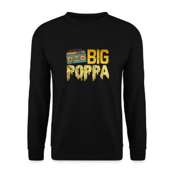 Hip Hop - Sweat-shirt Unisexe - noir - Devant - Alina (178cm) & Michal (187cm)