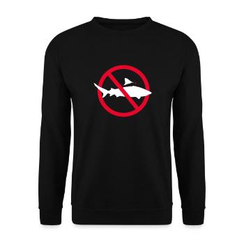Marine biology - Unisex Sweatshirt - black - Front - Alina (178cm) & Michal (187cm)