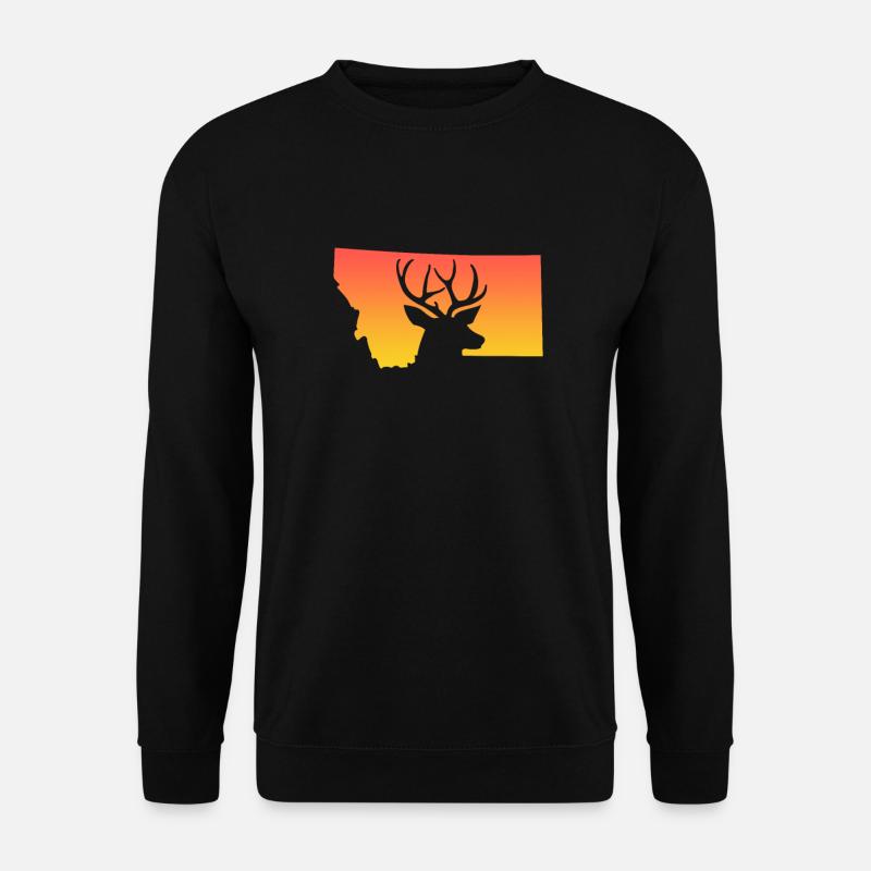 Montana - Unisex Pullover - Schwarz
