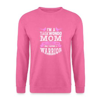Taekwondo Mutter - Unisex Pullover - Pink - Vorne