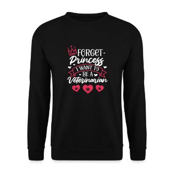 Tierarzt - Unisex Pullover - Schwarz - Vorne - Alina (178cm) & Michal (187cm)