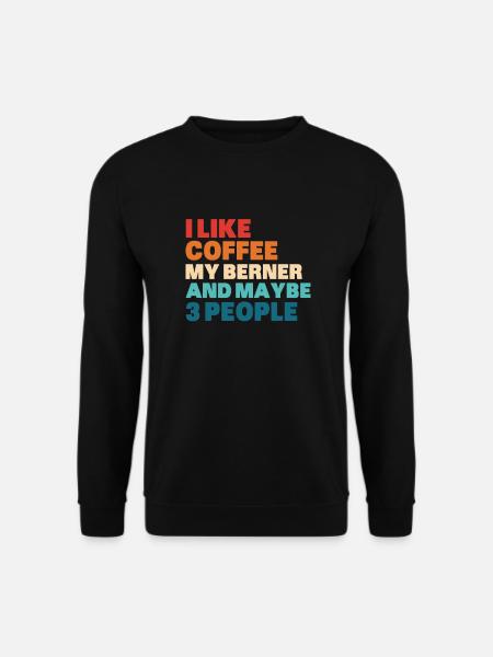 Bouvier bernois - Sweat-shirt Unisexe - noir
