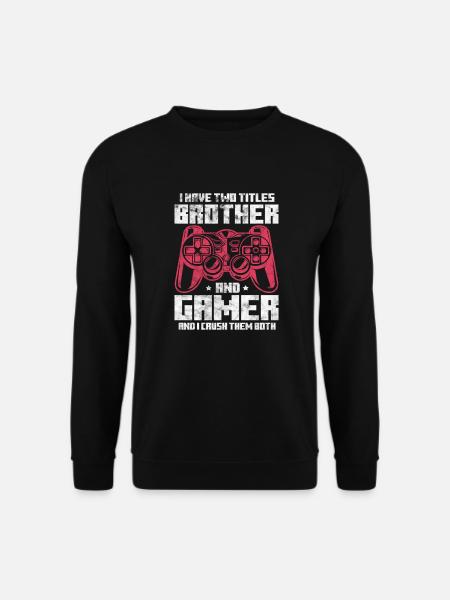 Brother Gamer - Unisex Sweatshirt - black