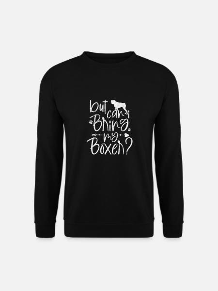 Boxer Hund - Unisex Pullover - Schwarz