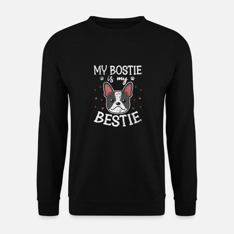 Boston Terrier - Unisex Sweatshirt - black