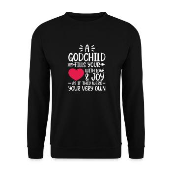 Patin - Unisex Pullover - Schwarz - Vorne - Alina (178cm) & Michal (187cm)
