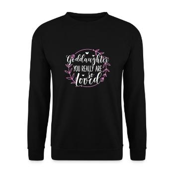 Patin - Unisex Pullover - Schwarz - Vorne - Alina (178cm) & Michal (187cm)