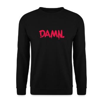 Hip Hop - Unisex Sweatshirt - black - Front - Alina (178cm) & Michal (187cm)