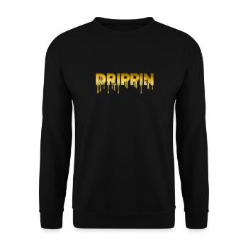 Hip Hop - Unisex Sweatshirt - black - Front - Alina (178cm) & Michal (187cm)