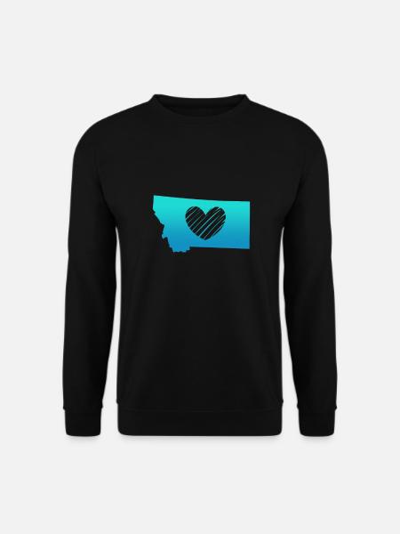 Montana - Unisex Sweatshirt - black