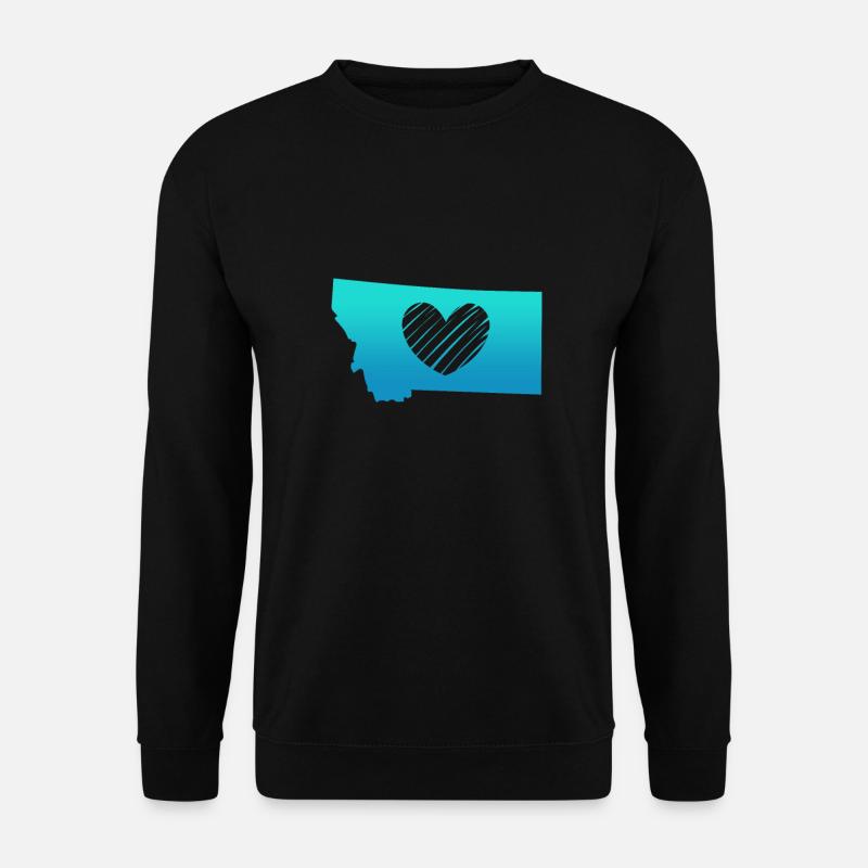 Montana - Unisex Pullover - Schwarz