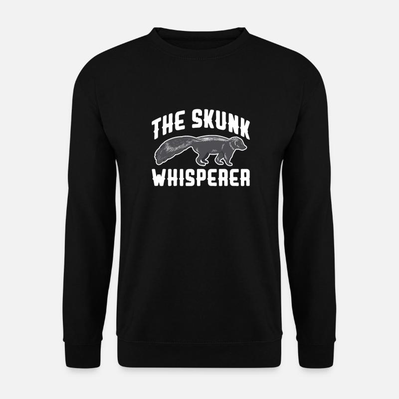 Stinktier - Unisex Pullover - Schwarz