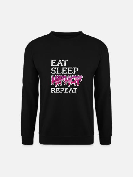 Hip Hop - Unisex Pullover - Schwarz