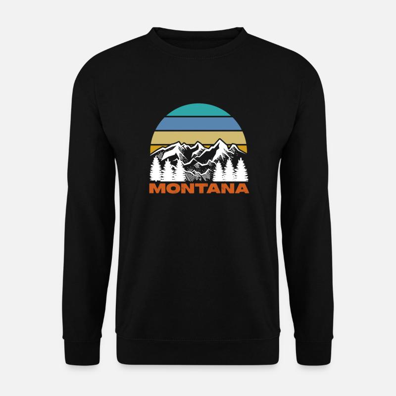 Montana - Unisex Pullover - Schwarz