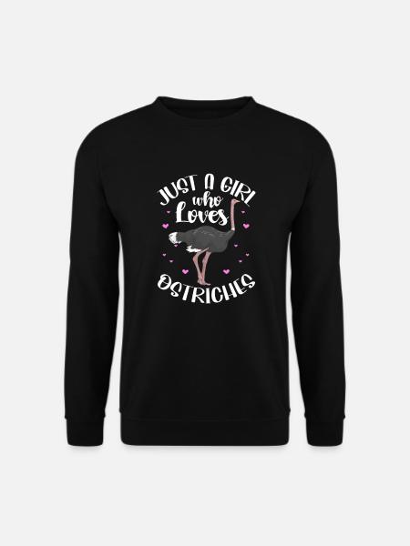 Ostrich - Unisex Sweatshirt - black