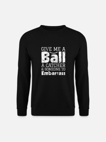 Softball - Unisex Sweatshirt - black