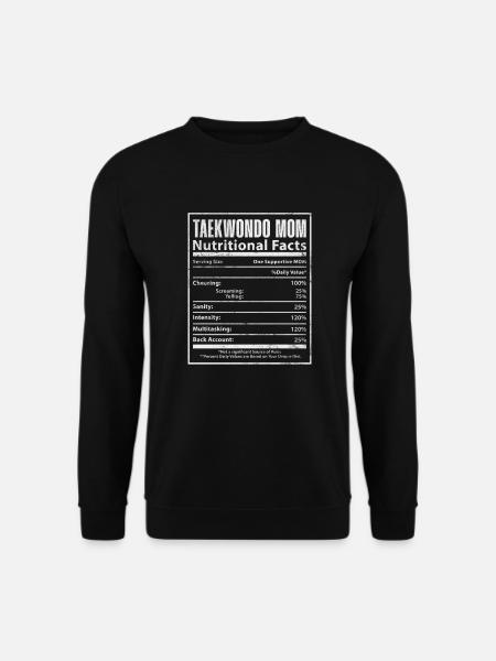 Mère de Taekwondo - Sweat-shirt Unisexe - noir
