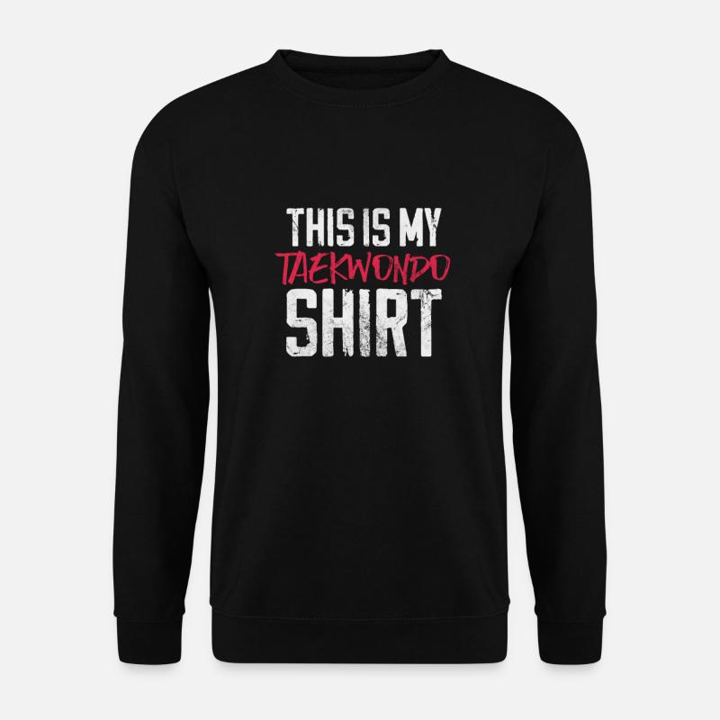 Taekwondo - Unisex Pullover - Schwarz