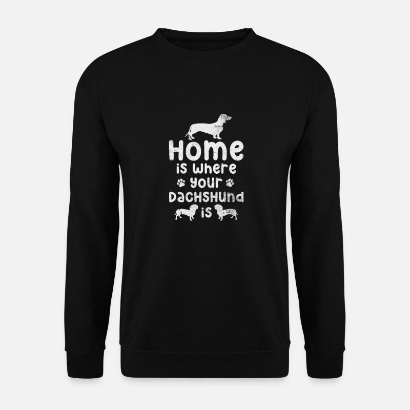 Teckel - Sweat-shirt Unisexe - noir