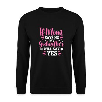 Patin - Unisex Pullover - Schwarz - Vorne - Alina (178cm) & Michal (187cm)
