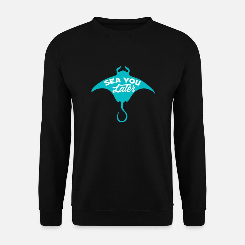 Meeresbiologie - Unisex Pullover - Schwarz