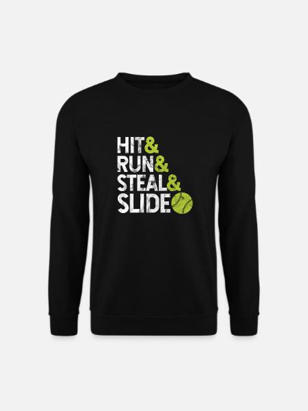 Softball - Unisex Pullover - Schwarz
