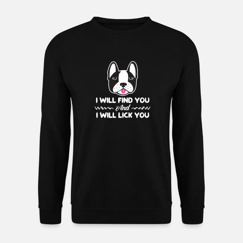 Boston Terrier - Unisex Sweatshirt - black