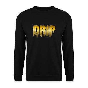 Hip Hop - Unisex Sweatshirt - black - Front - Alina (178cm) & Michal (187cm)