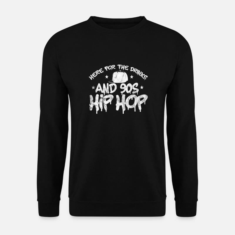90s Hip Hop - Unisex Sweatshirt - black