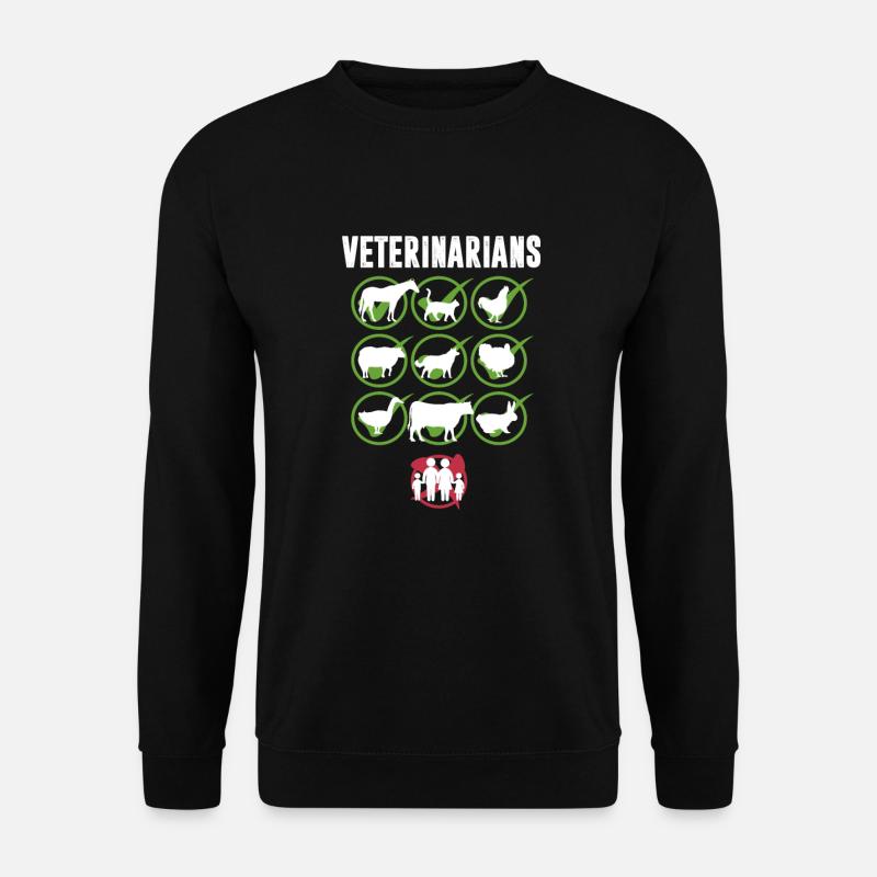 Veterinarian - Unisex Sweatshirt - black