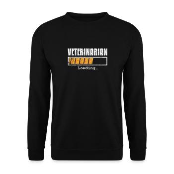 Vétérinaire vétérinaire Cadeau vétérinaire - Sweat-shirt Unisexe - noir - Devant - Alina (178cm) & Michal (187cm)