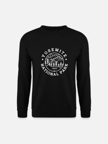 Yosemite National Park - Unisex Pullover - Schwarz