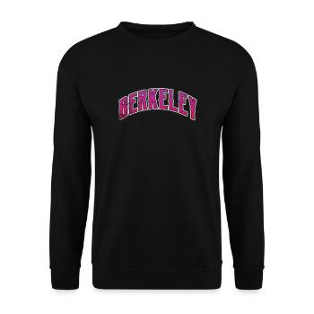 Berkeley Californie États-Unis Amérique Cadeau de Noël - Sweat-shirt Unisexe - noir - Devant - Alina (178cm) & Michal (187cm)