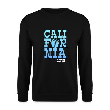 Californie - Sweat-shirt Unisexe - noir - Devant - Alina (178cm) & Michal (187cm)
