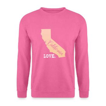 Californie - Sweat-shirt Unisexe - rose - Devant