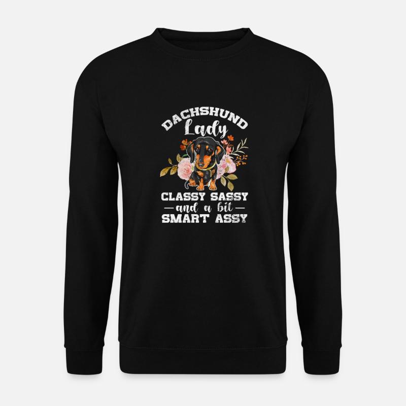 Dachshund - Unisex Sweatshirt - black