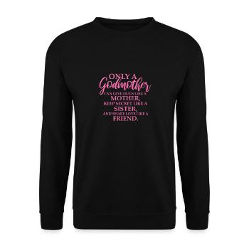 Patin - Unisex Pullover - Schwarz - Vorne - Alina (178cm) & Michal (187cm)