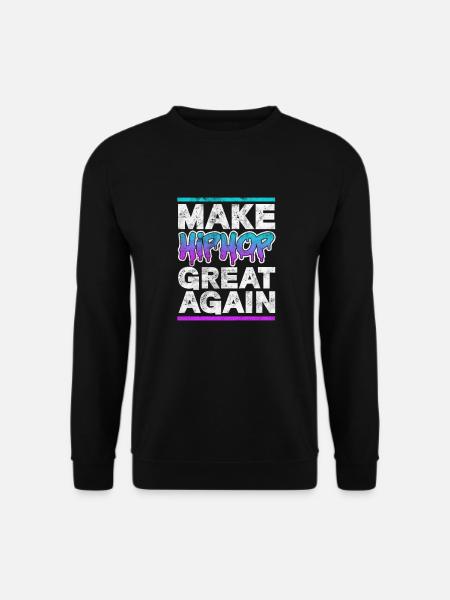 Hip Hop - Unisex Sweatshirt - black