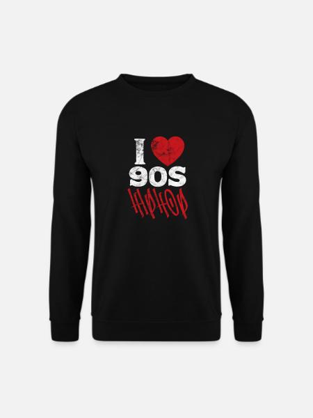 90s Hip Hop - Unisex Sweatshirt - black