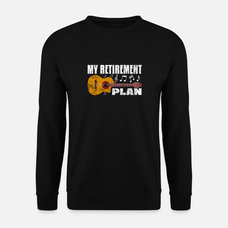 Retired guitarist - Unisex Sweatshirt - black