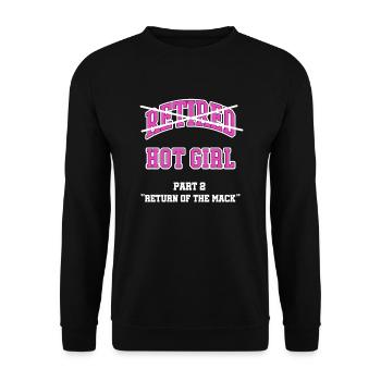 Pension de retraite Pension de pensionné Cadeau de pension de pensionné - Sweat-shirt Unisexe - noir - Devant - Alina (178cm) & Michal (187cm)