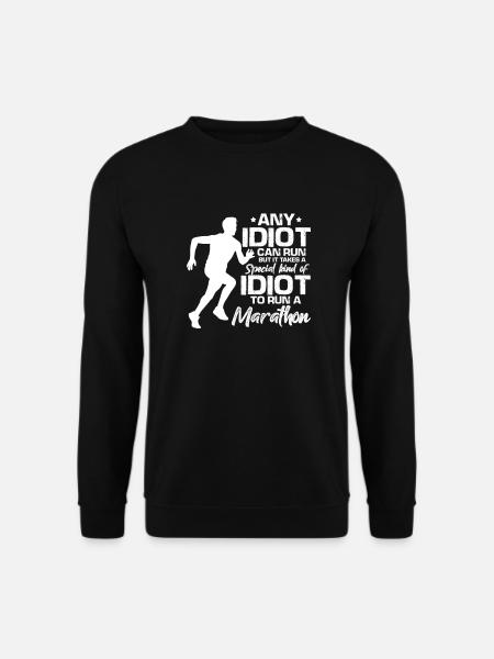 Run - Unisex Sweatshirt - black
