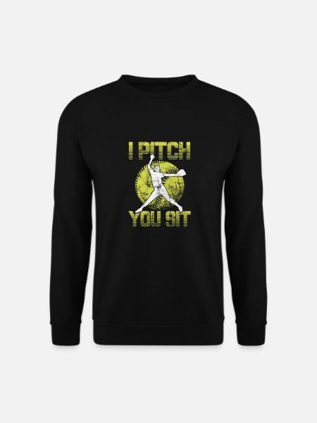 Softball - Unisex Sweatshirt - black