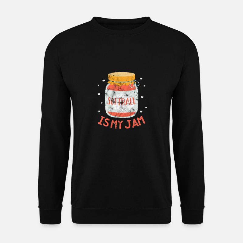 Softball - Unisex Pullover - Schwarz