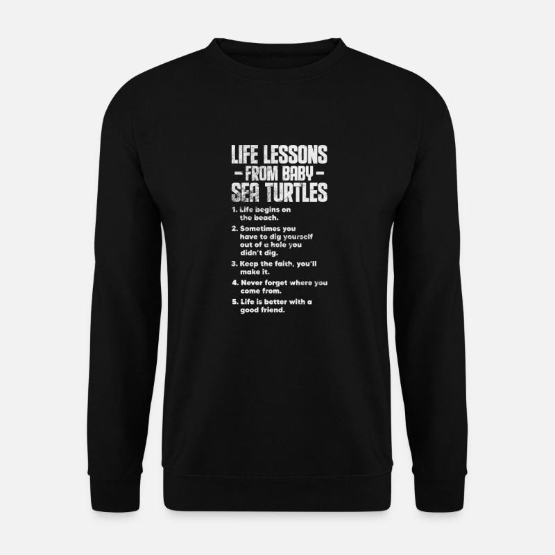 Turtle - Unisex Sweatshirt - black