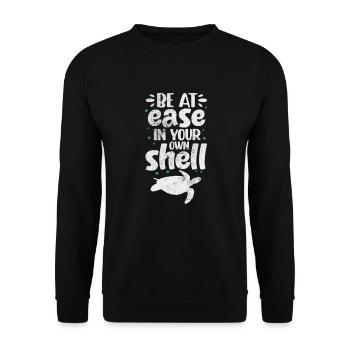 Tortue - Sweat-shirt Unisexe - noir - Devant - Alina (178cm) & Michal (187cm)
