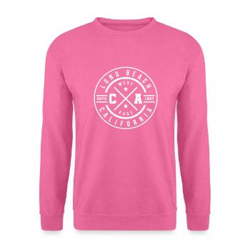 Californie - Sweat-shirt Unisexe - rose - Devant