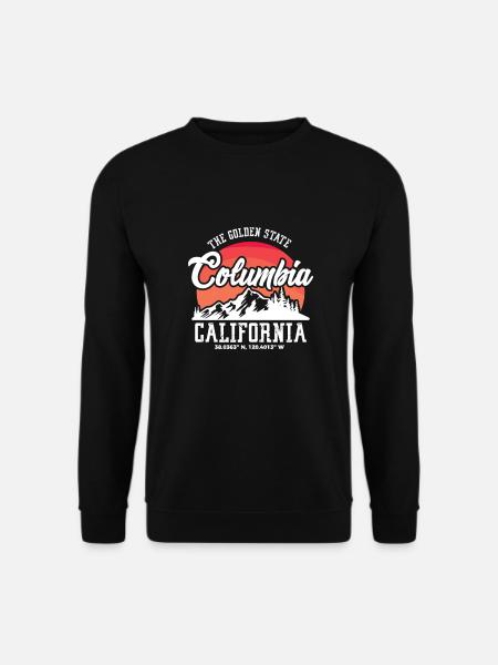 Columbia California - Unisex Sweatshirt - black