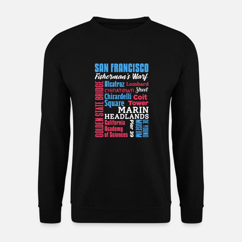 San Francisco - Unisex Sweatshirt - black