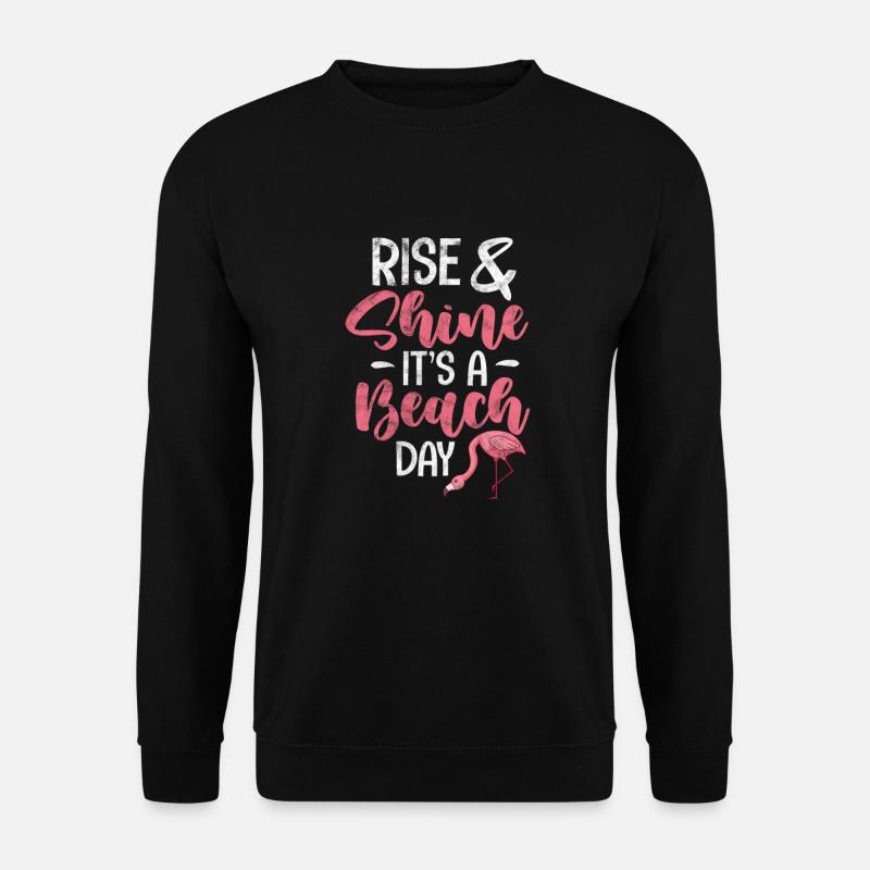 Flamant - Sweat-shirt Unisexe - noir